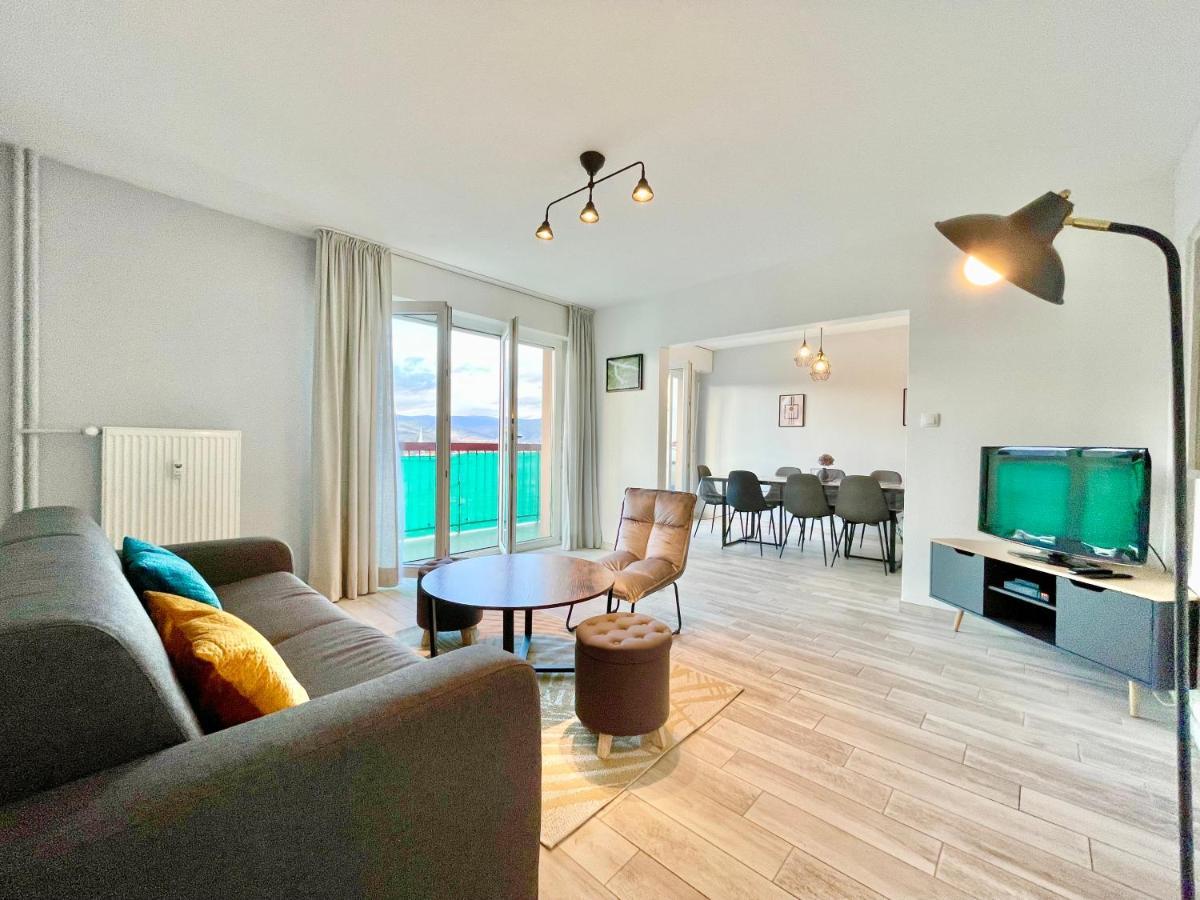 Colmar - La Cigogne - Balcon - Vue Degagee - Netflix - Wifi Fibre - Parking Gratuit - Quartier Populaire Apartment Luaran gambar