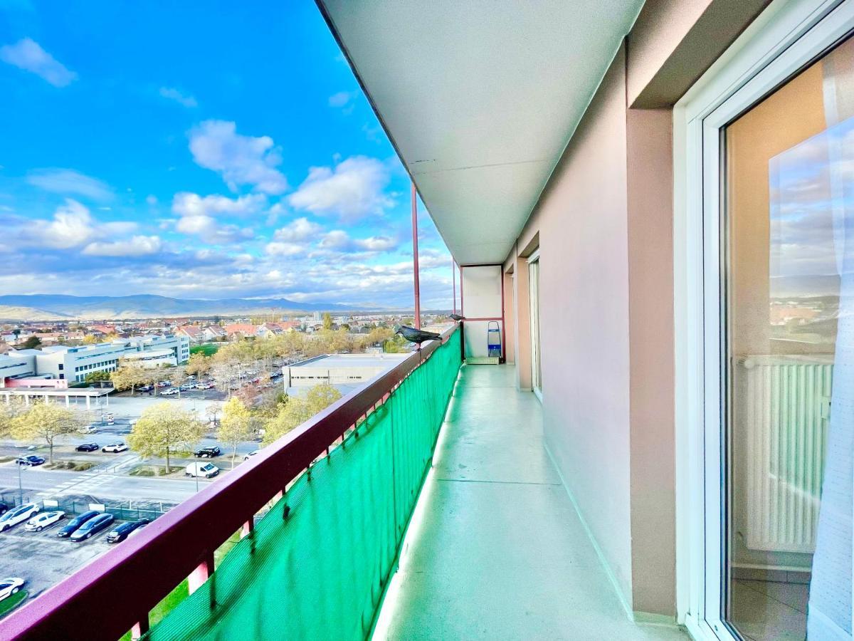 Colmar - La Cigogne - Balcon - Vue Degagee - Netflix - Wifi Fibre - Parking Gratuit - Quartier Populaire Apartment Luaran gambar