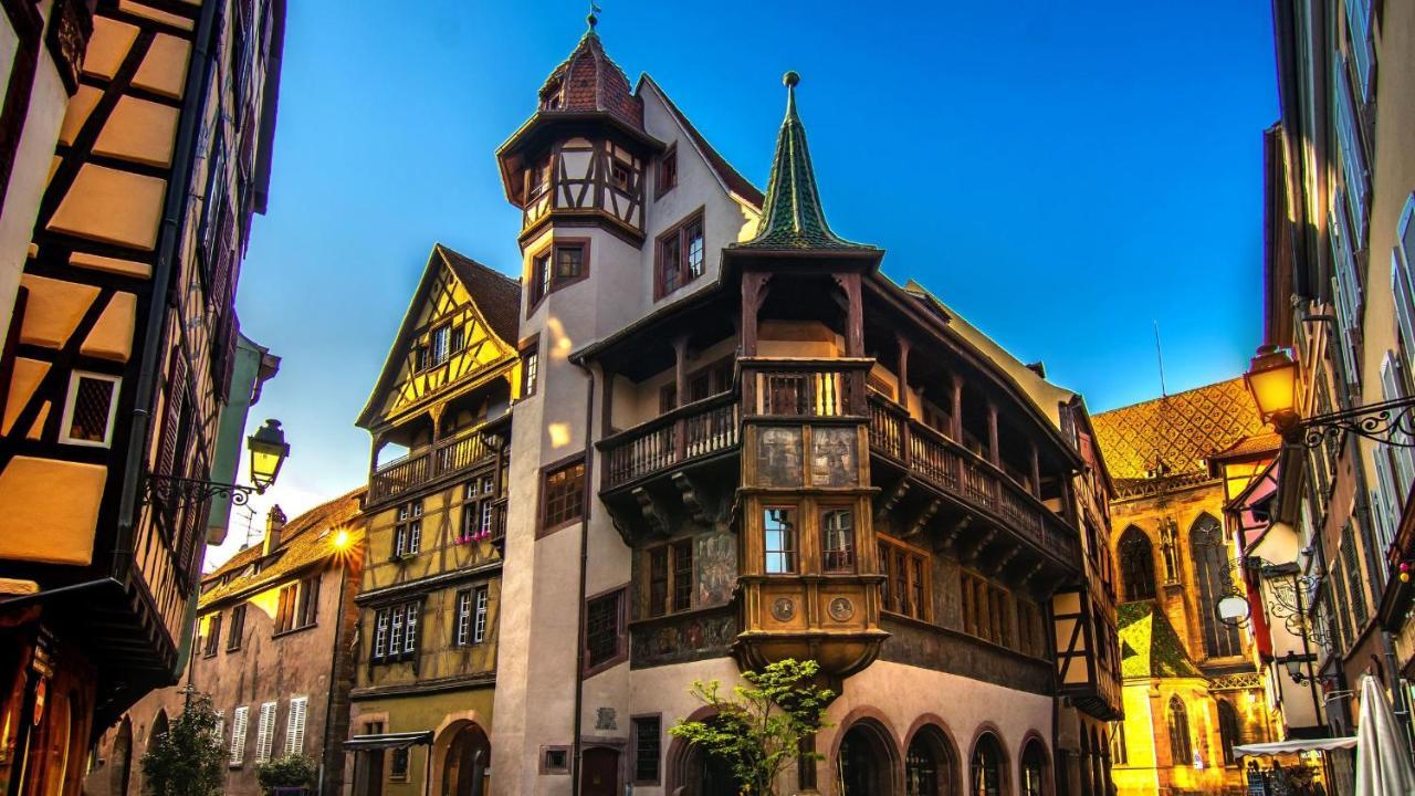 Colmar - La Cigogne - Balcon - Vue Degagee - Netflix - Wifi Fibre - Parking Gratuit - Quartier Populaire Apartment Luaran gambar